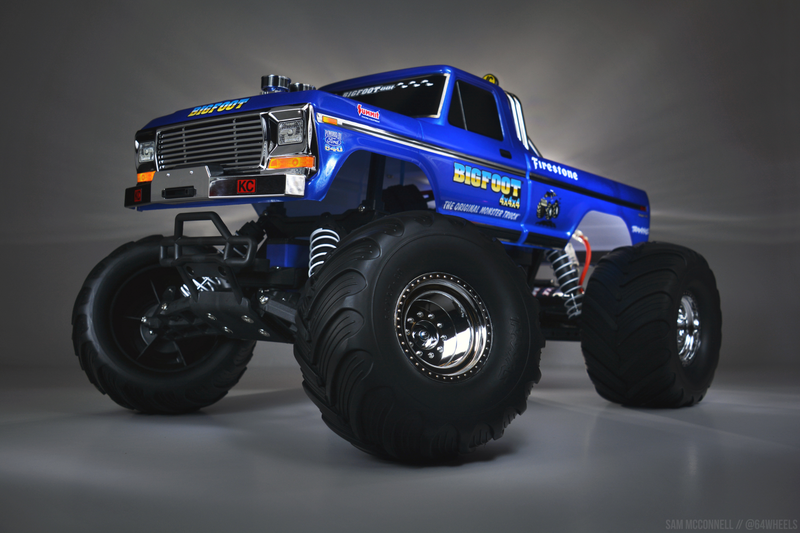 Illustration for article titled Light Painting the Traxxas Bigfoot #1